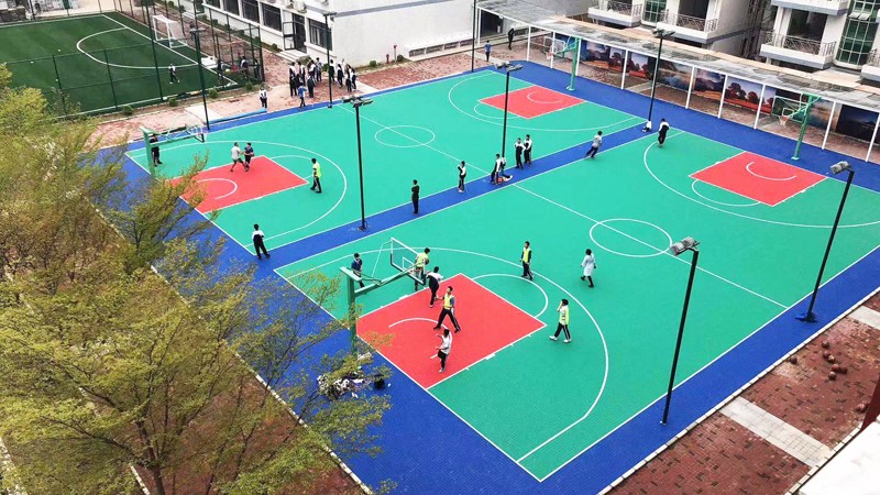 EPDM顆粒籃球場
