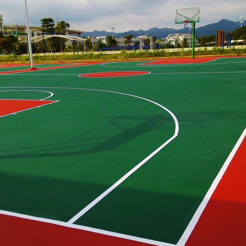 硬地丙烯酸籃球場(chǎng)